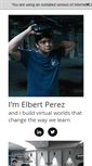 Mobile Screenshot of elbertperez.com